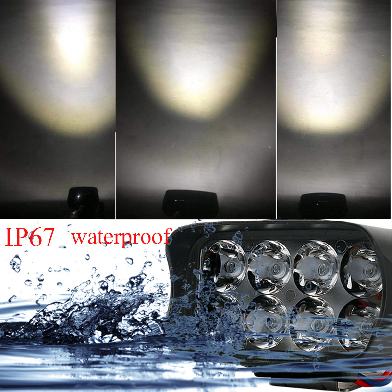 Мотоциклет LED фар COB, 12-80V, 1500 lm, 36W, водоустойчив