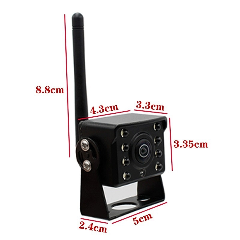 Kamera za vozila WiFi za 12-24V sustav, razlučivost 1024x600, 90° kut gledanja, AHD WIFI signal, model H-CAR-7-1WS