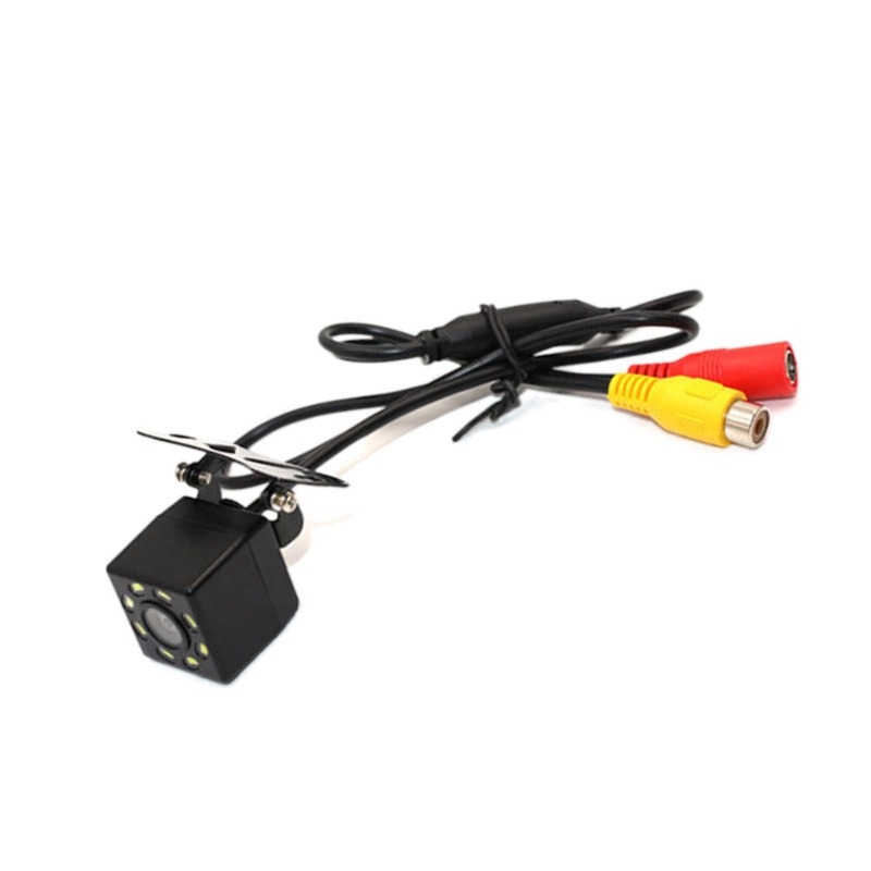 Κάμερα αυτοκινήτου με HD νυχτερινή όραση, εικόνα οπισθοπορείας, ευρυγώνιο fisheye 170°, ανάλυση 1280×720, τροφοδοσία 12V