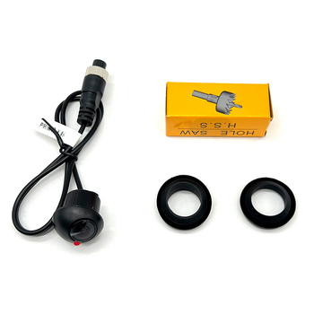 Dash κάμερα αυτοκινήτου με προβολή μπροστά, πίσω και πλευρικών νεκρών ζωνών, 360° περιστροφή, HD 720P/1080P, CVBS/AHD, τροφοδοσία 12V