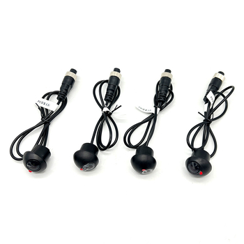 Dash κάμερα αυτοκινήτου με προβολή μπροστά, πίσω και πλευρικών νεκρών ζωνών, 360° περιστροφή, HD 720P/1080P, CVBS/AHD, τροφοδοσία 12V