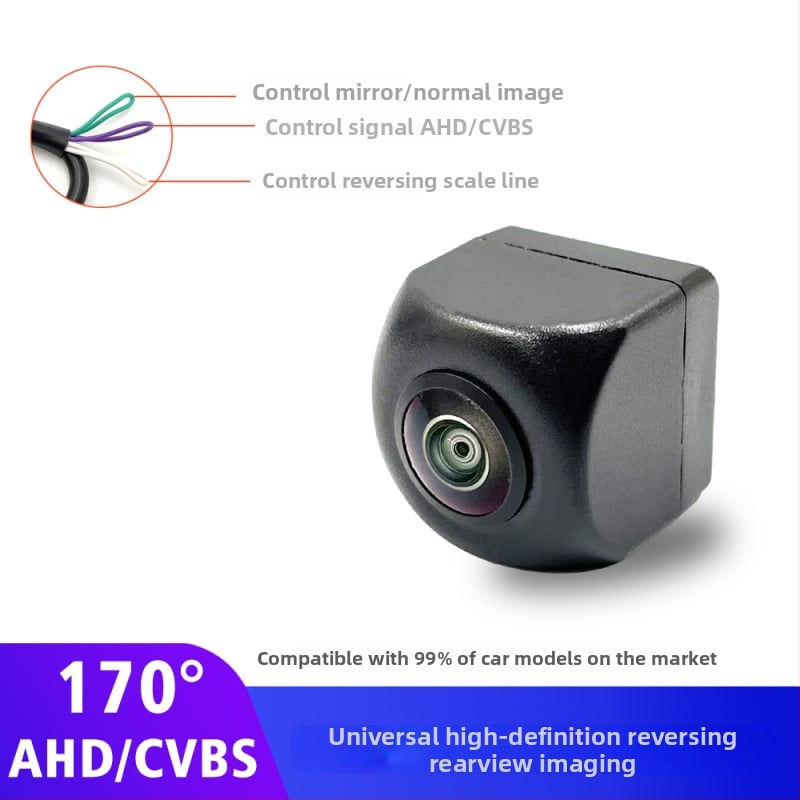 AHD kamera vzad s HD Android displejom, 170° rybí oko, široký uhol, prepínanie CVBS/AHD