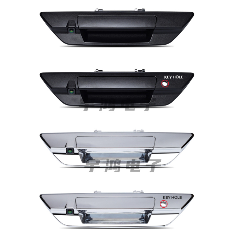 HY-LS8001 Κάμερα οπισθοπορείας για τη λαβή του πίσω καλύμματος Toyota Hilux 2015–2021 | 12V • 170° προβολή • CVBS/AHD • 700TVL/720P/1080P