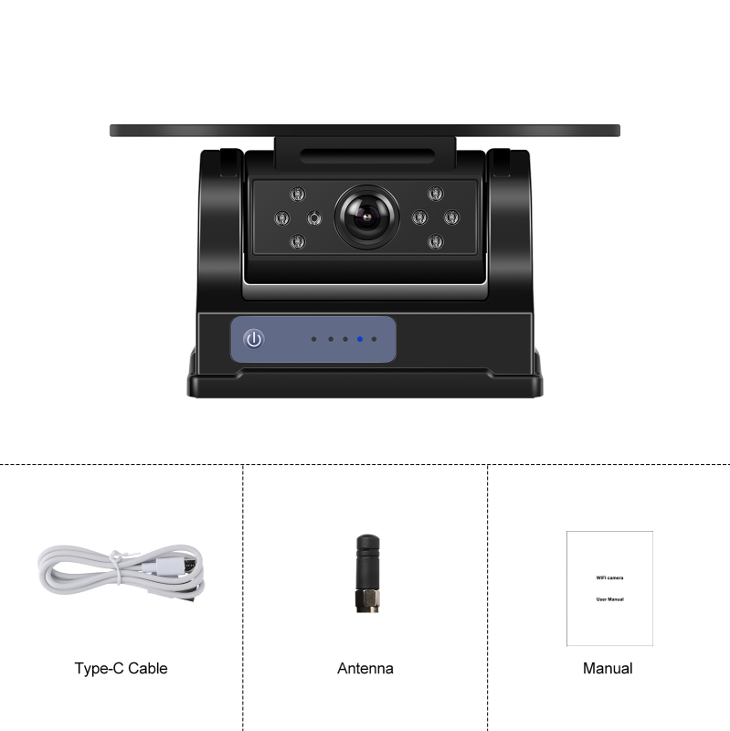 CMSW001 Bežična 720P WiFi kamera, napajanje 12V, 6W, metalno kućište