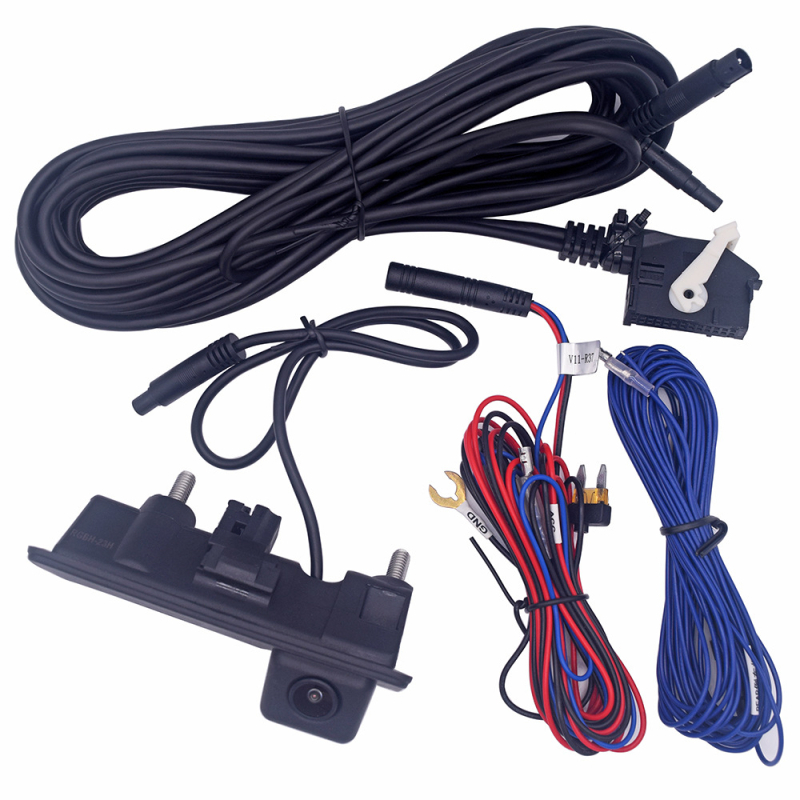 Kamera za vođenje unazad za Volkswagen RCD510/RNS315/RNS510 – RGB HD CCD, vodootporna, 680x680 rezolucija, 170° kut gledanja, AV/BMW priključak