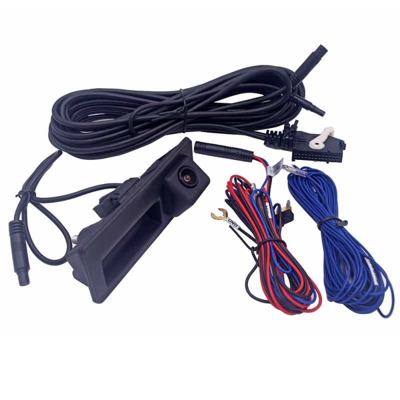 Kamera za vođenje unazad za Volkswagen RCD510/RNS315/RNS510 – RGB HD CCD, vodootporna, 680x680 rezolucija, 170° kut gledanja, AV/BMW priključak