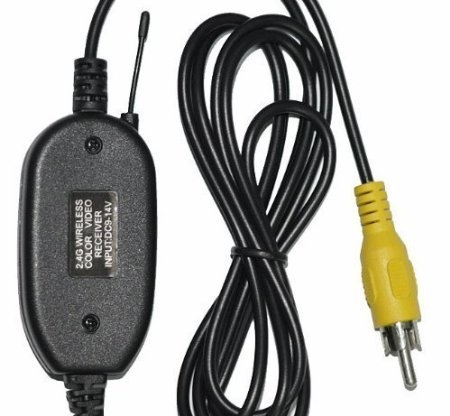 Bežična kamera za natrag za auto s 2.4G transceiverom, model wx01, 12V, 800x480, plastično kućište
