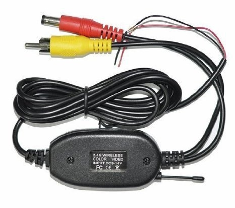 Bežična kamera za natrag za auto s 2.4G transceiverom, model wx01, 12V, 800x480, plastično kućište