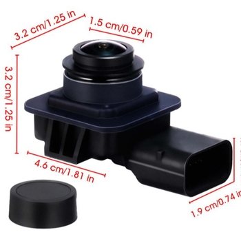 Stražnja kamera za parkiranje za Land Rover Range Rover Evoque (LR040760 LR052998 LR053108), 12V, kut pogleda 170°, razlučivost 480x600