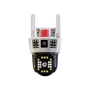 Ārējā kamera ar trim objektīviem, WiFi un 4G, 1080p infranonakts redzamība, 3,6 mm objektīvi, 2 MP sensors
