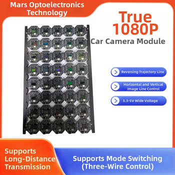 Панорамна камера за автомобилен модул, широк ъгъл, 1080p, без драйвер, 3D шумопотискане, обратно виждане, модел HA7283, за автомобили и автобуси