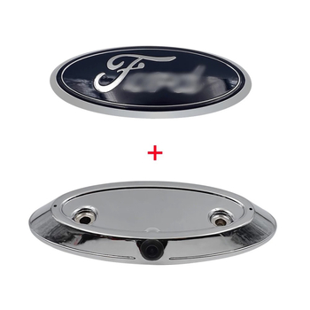 Universális Ford F-Series hátsó kamerához a logóhoz, 1080p, 170° látószög, 12V, CVBS, tükrözött kép