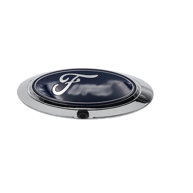 Universális Ford F-Series hátsó kamerához a logóhoz, 1080p, 170° látószög, 12V, CVBS, tükrözött kép