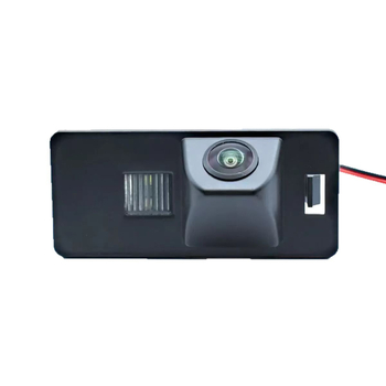 Zadnja kamera za Audi S6/S7/RS5 – Model JF-0768, 12V, kut gledanja 170°, rezolucija 500TVL, dvostruki video ulaz, plastično kućište
