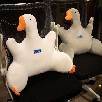 Лумбална възглавничка за опора на кръста, плюшена обвивка, пълнеж PP памук, бродирана тъкан, модерен минималистичен стил, персонализация налична