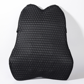 Лумбална опора за автомобил и офис стол — паметна пяна, калъф от полиестер, едноцветен модел, модерен минималистичен стил, персонализирана изработка