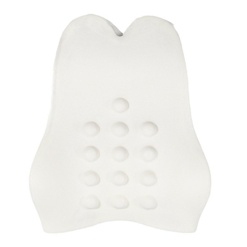 Лумбална опора за автомобил и офис стол — паметна пяна, калъф от полиестер, едноцветен модел, модерен минималистичен стил, персонализирана изработка