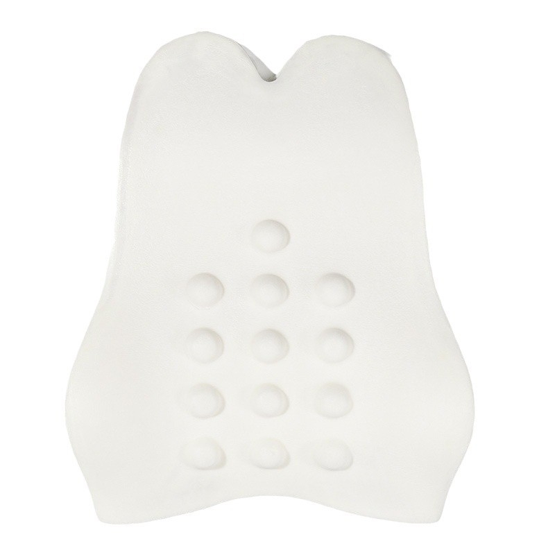 Лумбална опора за автомобил и офис стол — паметна пяна, калъф от полиестер, едноцветен модел, модерен минималистичен стил, персонализирана изработка