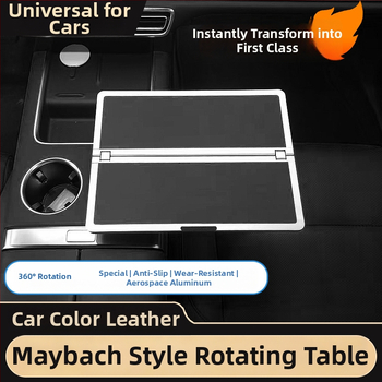 Auto stol za ploču – metalni, rotirajući, sklopivi, višenamjenski, montaža klikom, univerzalna kompatibilnost