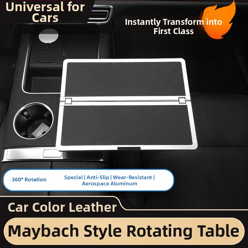 Automobilio staliukas – metalinis, pasukamas, sulankstomas, daugiafunkcis, tvirtinimas paspaudimu, universalus suderinamumas