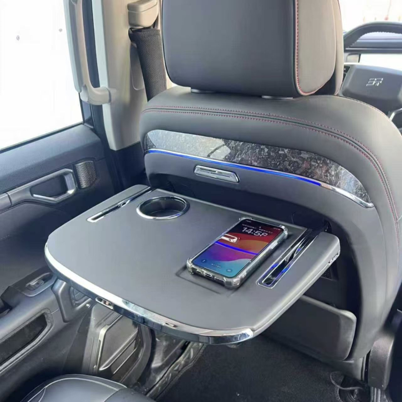 Zadnji sklopivi stol u autu — multifunkcionalan, metalna konstrukcija, ugrađena montaža, marka Mingbang, univerzalna kompatibilnost