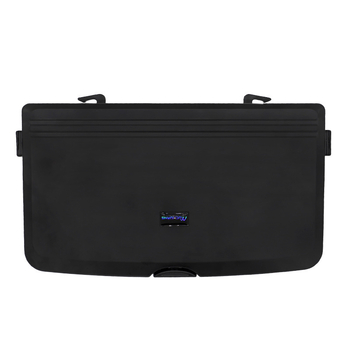 Auto stražnji stolni pladanj s preklopnim držačem za čašu, ABS materijal, model SY-0797, za ugradnju na stražnji naslon sjedala