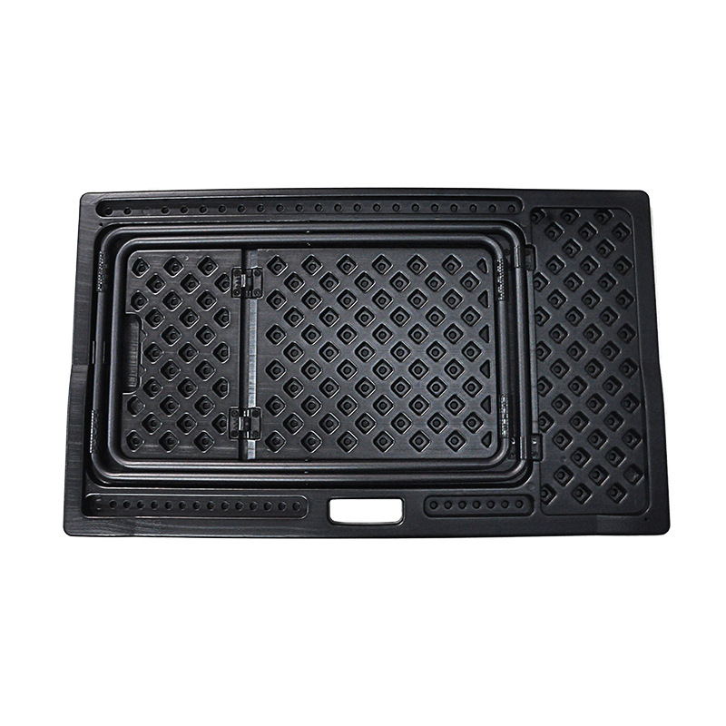 Tesla Model Y csomagtartóhoz rögzíthető összecsukható asztal, B modell, ABS, hordozható