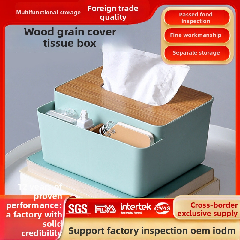 Salvetes kastīte - Daudzfunkcionāla, ūdensizturīga, no plastmasas; attālās vadības uzglabāšana; piemērota automašīnai un dzīvojamai istabai