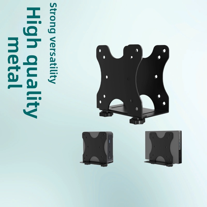 VESA montážny držiak pre mini PC/thin client, nastaviteľný, kovová konštrukcia, 500 g, stolný dizajn