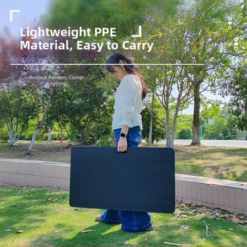 Tesla Model Y stražnji prtljažnik – prijenosni sklopivi stol, plastični materijal, ugradnja klikom