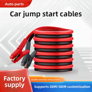 Auto ārkārtas iedarbināšanas vads ar vara pārklātu alumīniju, aligatora klipsi, garums 2–5 m vai pēc pasūtījuma