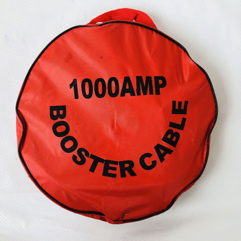 King 1000A automašīnas akumulatora startera kabelis ārkārtas palaidšanai