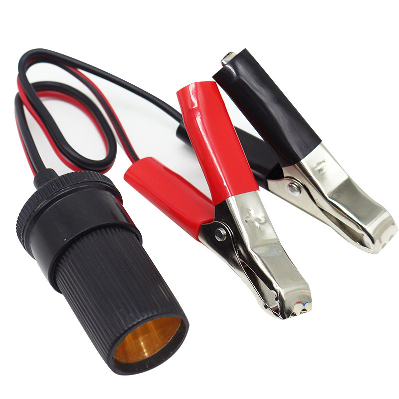 Kabel za spajanje baterije automobila na utičnicu upaljača, bakrena ženska veza, presjek 2,5 mm², 50 A