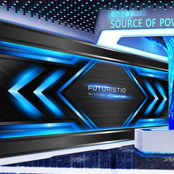 Tapet pentru perete cu senzație 3D, stil industrial (Material: fibră chimică; Funcție: rezistent la pete; Compoziție în straturi: 3; Tip de decor: tip model; Stil: simplu modern)