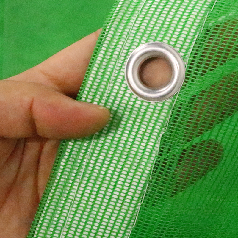 Csatos keretes építési védőháló PVC tűzálló kivitelben, építkezésekhez