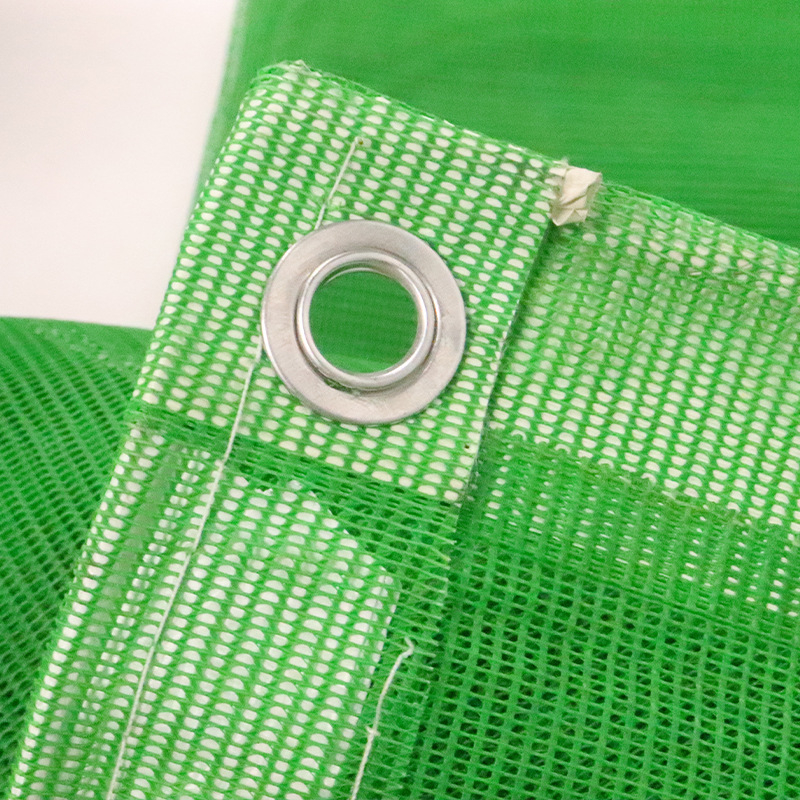 Csatos keretes építési védőháló PVC tűzálló kivitelben, építkezésekhez