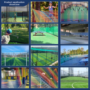 Kötés nélküli poliesters háló játszótéri izolációhoz – védőháló erkély-korlátnak, munkahelyi kerítés, esés elleni védelem, jogosult magánmárka