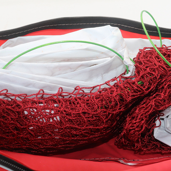 Tianan Plasă badminton exterior – polietilenă, design pliabil, potrivită pentru badminton și tenis, stâlp de tenis