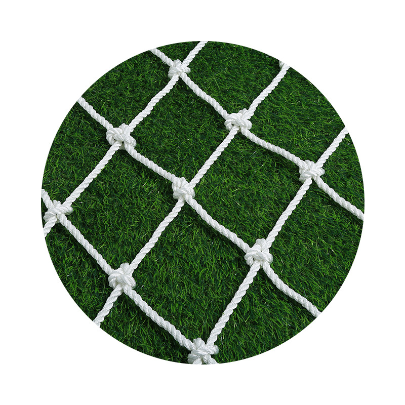 Általános biztonsági háló, kézzel szőtt poliészter védőháló zuhanás elleni védelemhez lépcsőkhöz és erkélyekhez, alkalmas biztonsági kerítéshez és szállításhoz