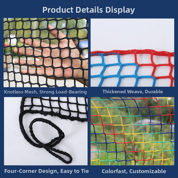 Csomómentes háló stadionok és edzőtermek kerítéséhez — izolációs és mászás elleni védőháló