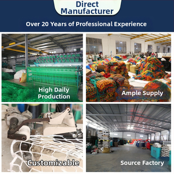 Csomómentes háló stadionok és edzőtermek kerítéséhez — izolációs és mászás elleni védőháló