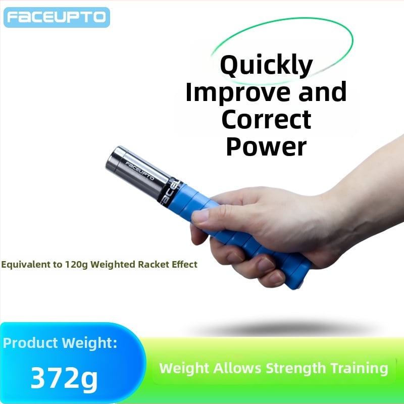 Εξοπλισμός προπόνησης για Μπάντμιντον — Ανοξείδωτος χάλυβας, Faceupto, Ρυθμιζόμενη ισχύς, Προσαρμογή, Κατάλληλο για Μπάντμιντον και Τένις
