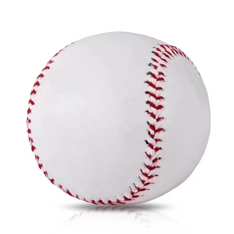 Softball ar roku šūts PU materiāls, bez logotipa, eksāmena treniņam