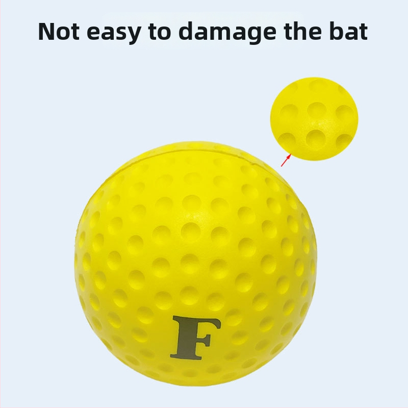 Бейзболна топка за тренировка, PU пяна, вътрешна топка за тренировки със печатано лого