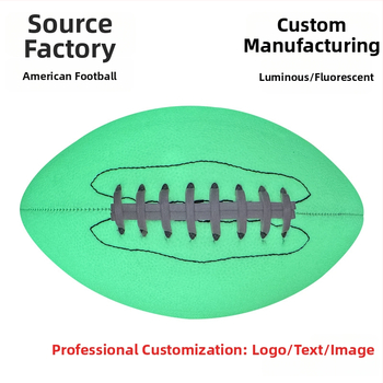 Regbio kamuolys — PU/PVC medžiaga, siuvama mašina, šviesą atspindinti paviršius, pritaikytas logotipas