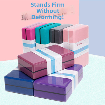 Μπλοκ γιόγκα EVA, 420 g, τριγωνικός φασιαλικός μπλοκ, υψηλής πυκνότητας, Xingweige