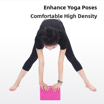 Μπλοκ γιόγκα EVA, 420 g, τριγωνικός φασιαλικός μπλοκ, υψηλής πυκνότητας, Xingweige