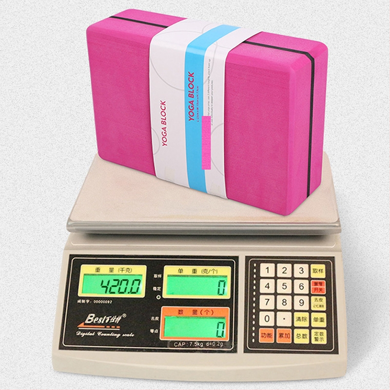 Μπλοκ γιόγκα EVA, 420 g, τριγωνικός φασιαλικός μπλοκ, υψηλής πυκνότητας, Xingweige