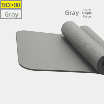 Χάλακι γιόγκα με ευρύ σχεδιασμό, υλικό NBR, πάχος 10 mm, βάρος 1000 g, μονοχρωματικό σχέδιο