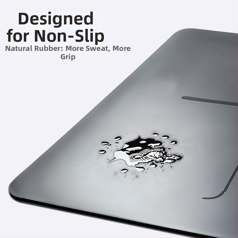 Μάτ γιόγκα - PU υλικό, 4 mm πάχος, βάρος 2,8 kg, αντιολισθητικό, απορροφά τον ιδρώτα και διαπνέει